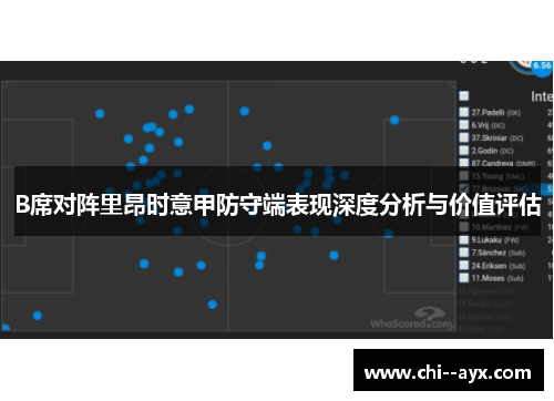 B席对阵里昂时意甲防守端表现深度分析与价值评估